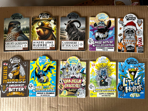 Little critters brewery - critters, pump