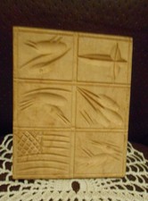 Vintage Wood Springerle Cookie