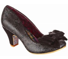 Irregular Choice Ban Joe Black Women’s Court Shoes Heels Sz 36 /UK 3.5 NEW BOXED