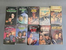 Lot of 10 Star Trek Paperback
