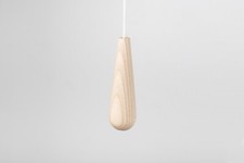 White Ash Pull Cord Handle Light Switch Wooden Wood