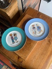 2 x Petticoats and Pantaloons Plates By Roth Staffordshire