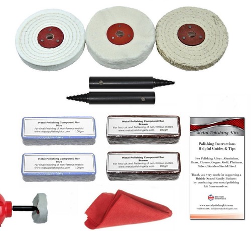 Bench grinder polishing kit - bench,