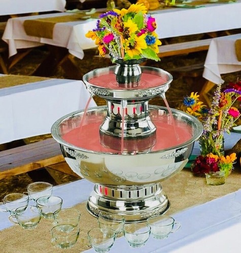 Champagne fountain mimosa - champagne,