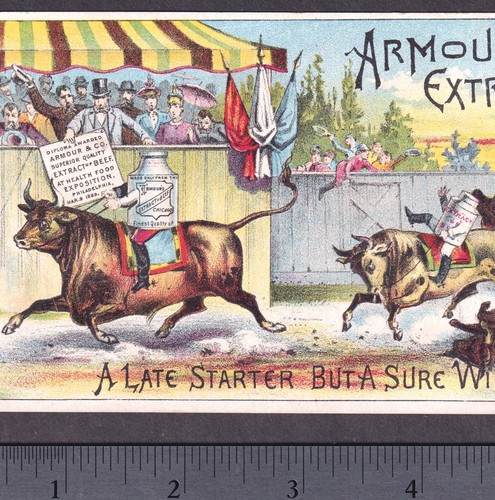 Bull race track fantasy - fantasy, 1890