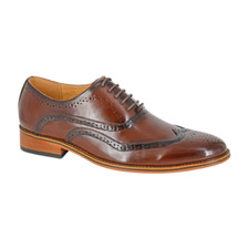 Mens Goor Oxford Brogue Shoes
