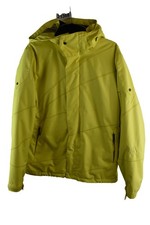 BONFIRE Yellow Ski Jacket size L Mens Casual Outdoors Outerwear 15K