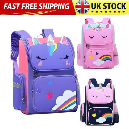 Girls unicorn school backpack - unicorn,