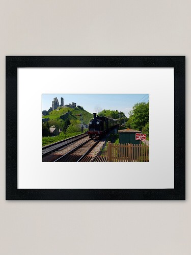 Approaching corfe castle - corfe,