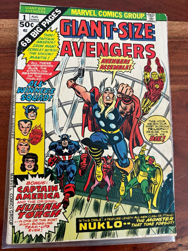 Giant size avengers 4 - avengers, #1-4