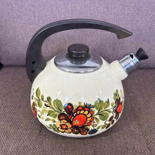 Vintage stove top enamel - stove,