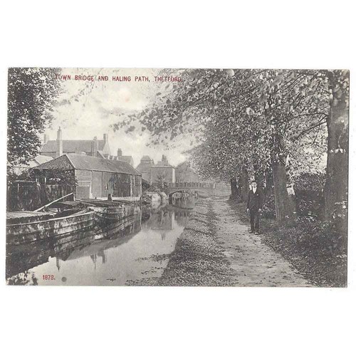 Thetford town bridge - town, and