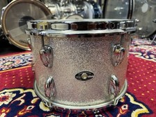 Slingerland 70’s 12x8” 3-ply Tom / Drum, Silver Sparkle 