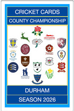 DURHAM CCC 2026 SEASON SQUAD -