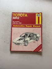 Toyota MR-2 1985-1987 Shop