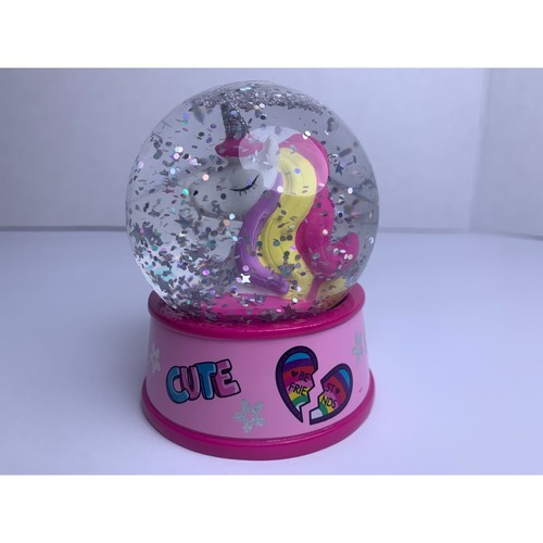 Y2k unicorn snow globe - y2k, glitter