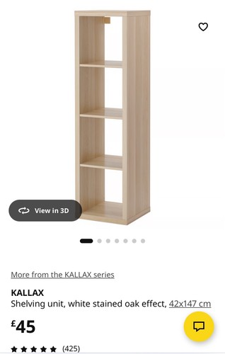 Ikea kallax 4x1 - 4x1, unit