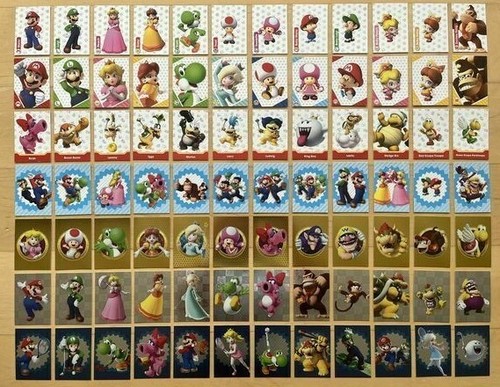 Panini super mario trading - mario,