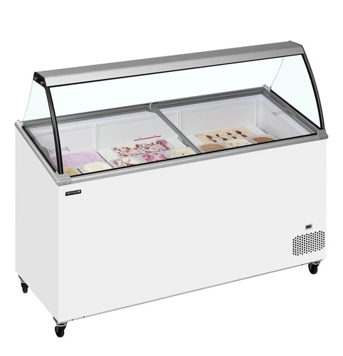 Small scoop ice - scoop, cream