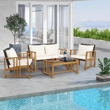 4 Piece Patio Furniture Set