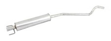Centre Exhaust Pipe & Silencer