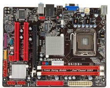 BIOSTAR G41D3+ Motherboard INTEL Socket LGA775 DDR3