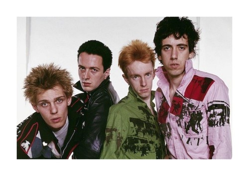 The clash band mounted - clash,