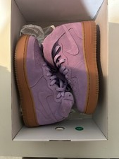Custom Purple Air Force Ones