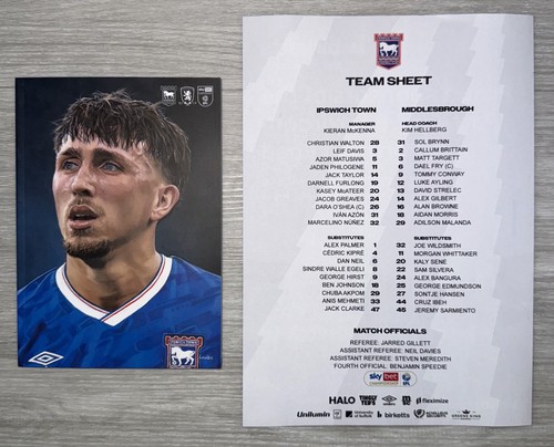 Ipswich town middlesbrough - ipswich,
