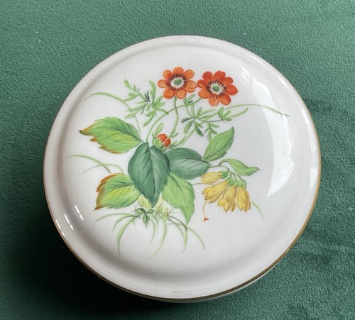 Meissen hand painted - painted, trinket