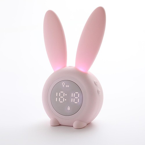 Cute bunny led digital alarm - cute,