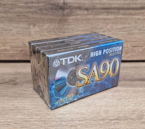Tdk sa90 chrome blank - sa90, x4