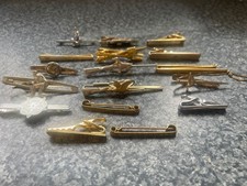 Job Lot Vintage And Modern Tie Clips