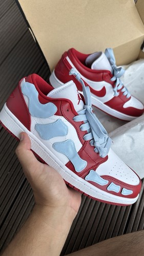 Custom jordan low gym red - custom, |gym