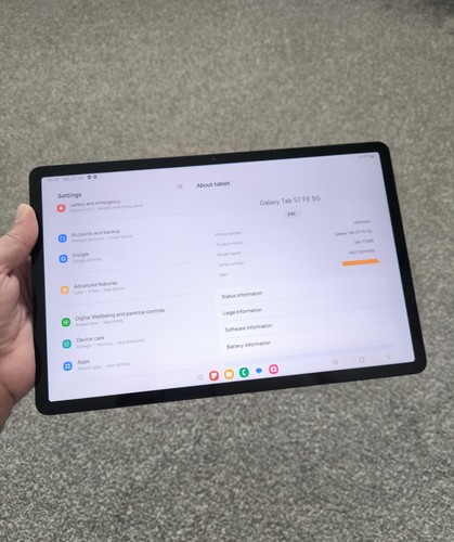 Samsung galaxy tab - s7, fe