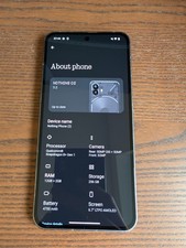 Nothing Phone 2, 256GB, 12GB Ram, Dual Sim, Unlocked, Dark Grey