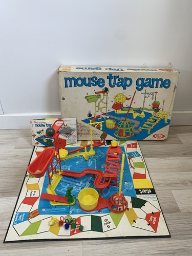 Vintage 1963 mouse trap ideal - mouse,