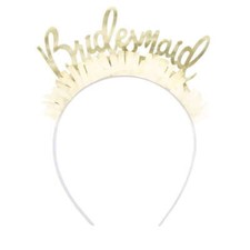 Pink Bridesmaid Headband Hen