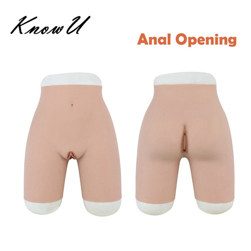 Silicone pants anal hole - silicone, open