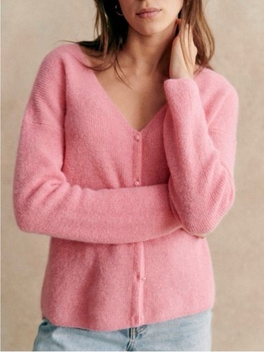 Sezane barry cardigan size - cardigan-,