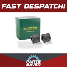 2x Anti Roll Bar Bush (pair) fits VAUXHALL CORSA D 1.0 Front 06 to 14 Suspension