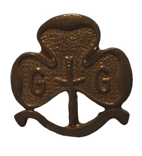 Vintage girl guides brass - vintage,