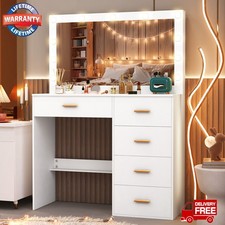 Led light makeup desk set - makeup,