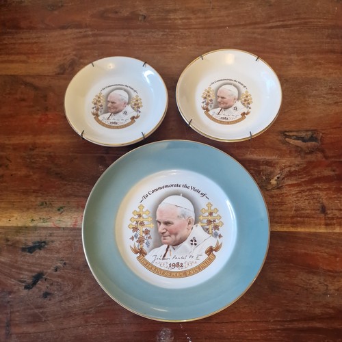 Pope john paul ii - x3,