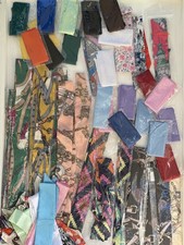 Job Lot 50 X Mixed Silk Satin