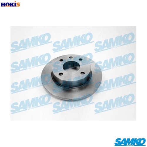 Brake disc f1281p for ford - 2x,