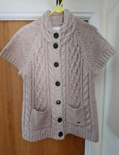 Country rose chunky knit - rose,