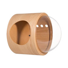 Wall-Mounted Solid Wood Cat