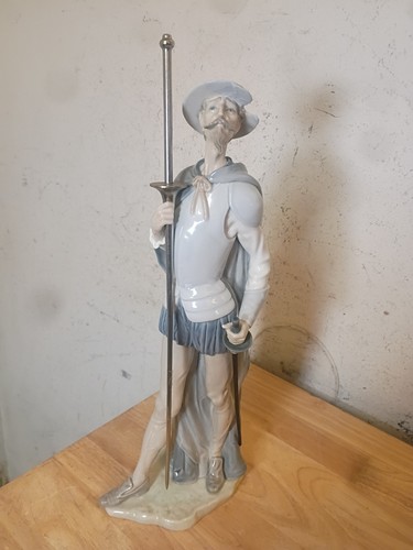 Vtg large lladro don quixote - vtg,