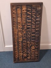 Wooden Letterpress Printing